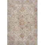 Addison Mayfield Orange AMF2163 - 8ft. Round Rug