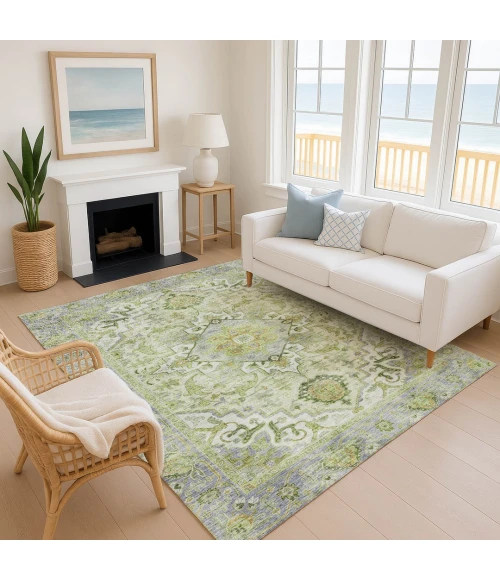 Addison Mayfield Green AMF2163 2ft. 3in. x 7ft. 6in. Rect. Rug