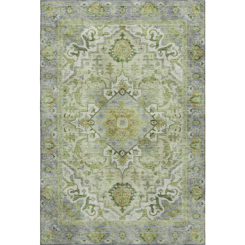 Addison Mayfield Green AMF2163 - 8ft. Round Rug