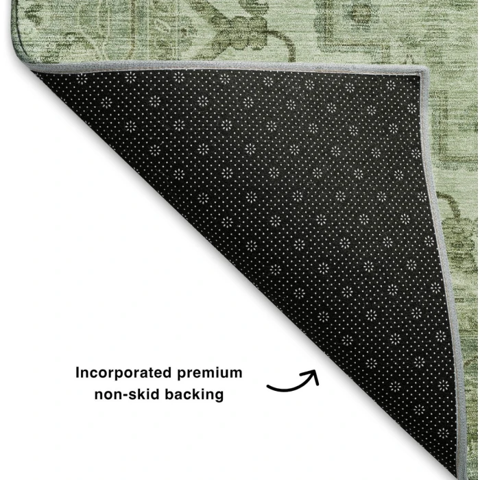Addison Mayfield Green AMF2164 2ft. 3in. x 7ft. 6in. Rect. Rug