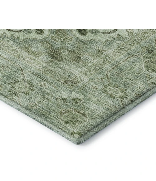 Addison Mayfield Green AMF2164 - 8ft. Round Rug