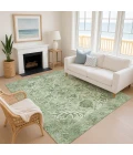 Addison Mayfield Green AMF2164 - 8ft. Round Rug