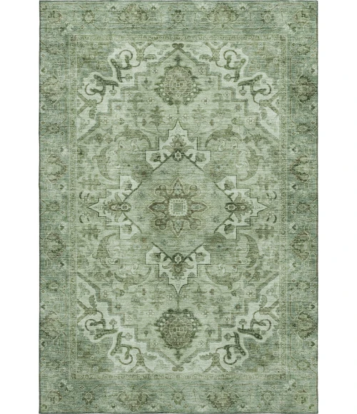 Addison Mayfield Green AMF2164 - 8ft. Round Rug