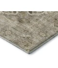Addison Mayfield Brown AMF2164 - 8ft. Round Rug