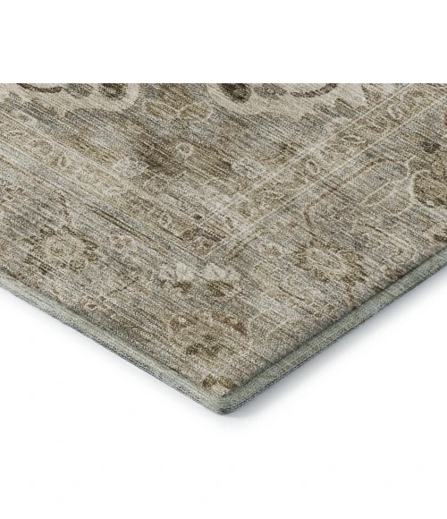 Addison Mayfield Brown AMF2164 - 8ft. Round Rug