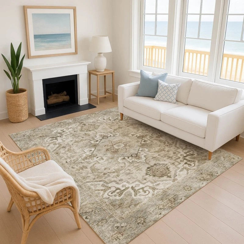 Addison Mayfield Brown AMF2164 9ft. x 12ft. Rect. Rug