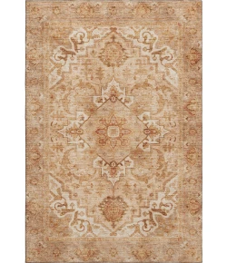 Addison Mayfield Orange AMF2164 - 8ft. Round Rug
