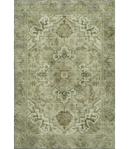 Addison Mayfield Green AMF2164 - 8ft. Round Rug