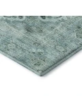 Addison Mayfield Teal AMF2164 - 8ft. Round Rug