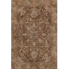 Addison Mayfield Orange AMF2165 - 8ft. Round Rug