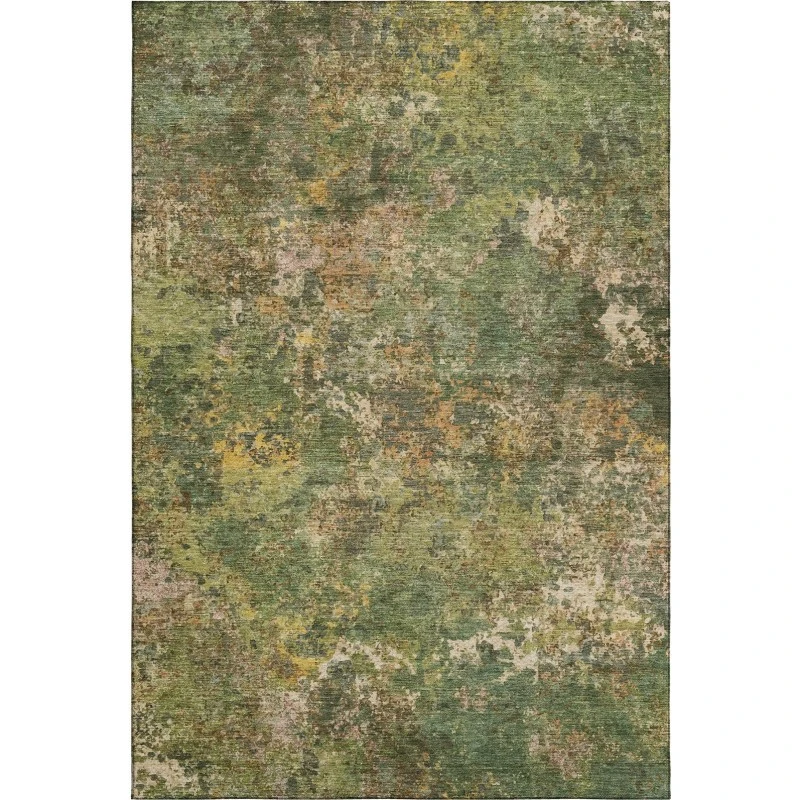 Addison Mayfield Green AMF2166 - 8ft. Round Rug