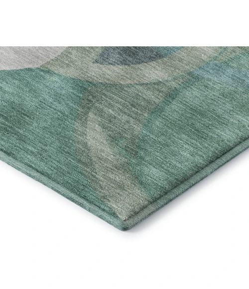 Addison Mayfield Teal AMF2167 8ft. x 10ft. Rect. Rug