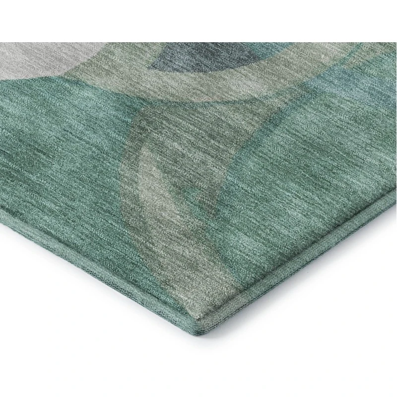Addison Mayfield Teal AMF2167 2ft. 3in. x 7ft. 6in. Rect. Rug