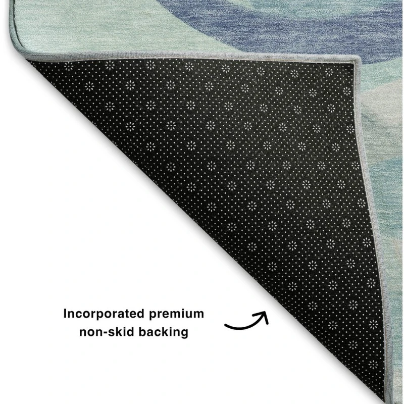 Addison Mayfield Blue AMF2168 - 8ft. Round Rug