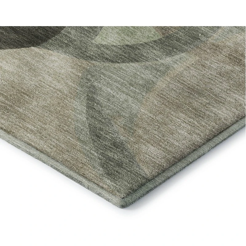 Addison Mayfield Brown AMF2168 - 8ft. Round Rug