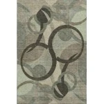Addison Mayfield Brown AMF2168 - 8ft. Round Rug