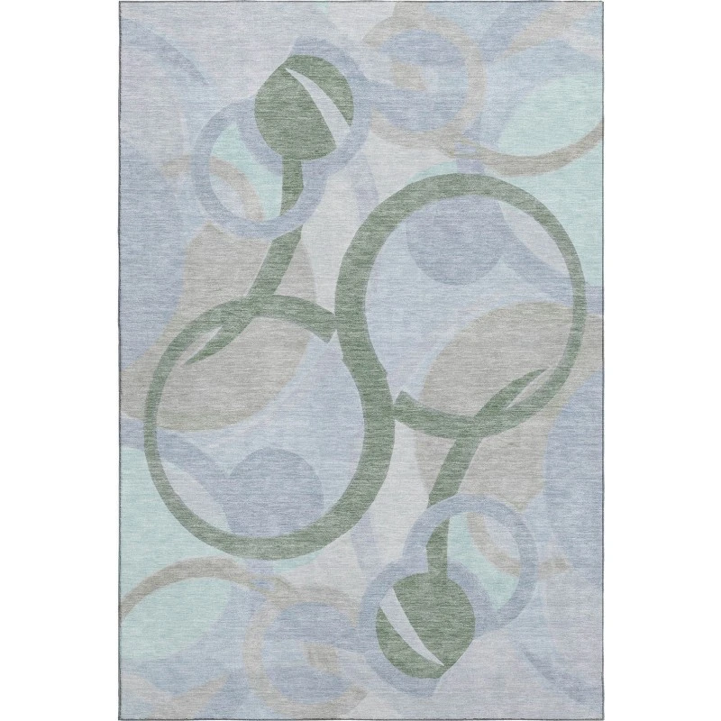 Addison Mayfield Green AMF2168 - 8ft. Round Rug