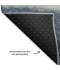 Addison Mayfield Blue AMF2169 2ft. 3in. x 7ft. 6in. Rect. Rug