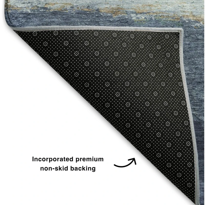Addison Mayfield Blue AMF2169 - 8ft. Round Rug
