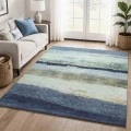 Addison Mayfield Blue AMF2169 - 8ft. Round Rug