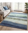 Addison Mayfield Blue AMF2169 2ft. 3in. x 7ft. 6in. Rect. Rug