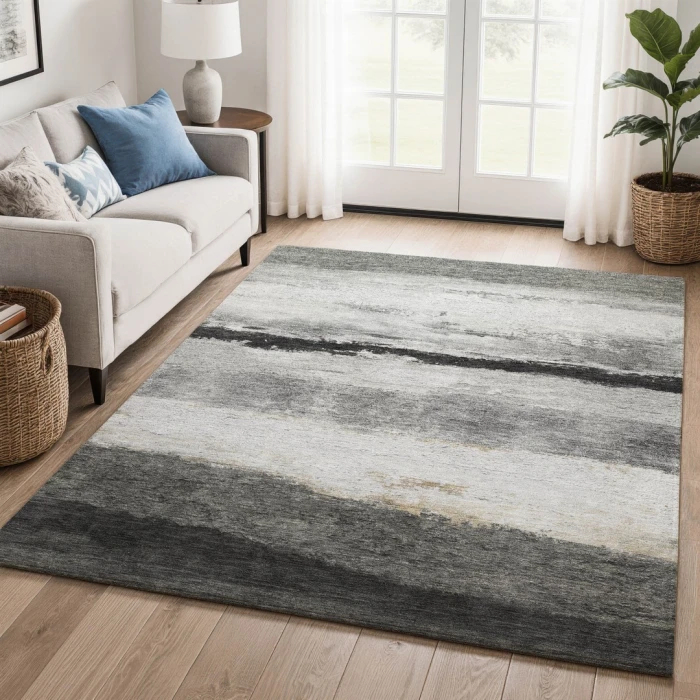 Addison Mayfield Gray AMF2169 2ft. 3in. x 7ft. 6in. Rect. Rug