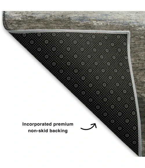 Addison Mayfield Brown AMF2169 - 8ft. Round Rug