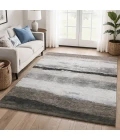 Addison Mayfield Brown AMF2169 - 8ft. Round Rug