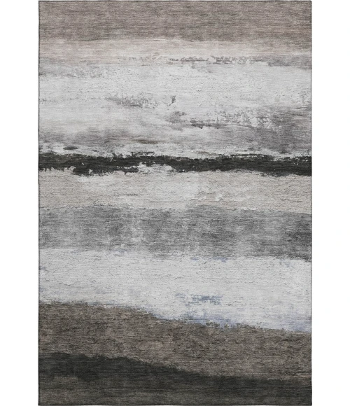 Addison Mayfield Brown AMF2169 - 8ft. Round Rug