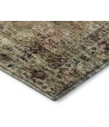 Addison Mayfield Orange AMF2170 - 8ft. Round Rug