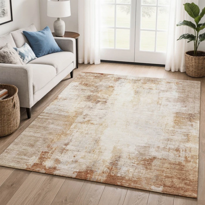 Addison Mayfield Orange AMF2171 2ft. 3in. x 7ft. 6in. Rect. Rug