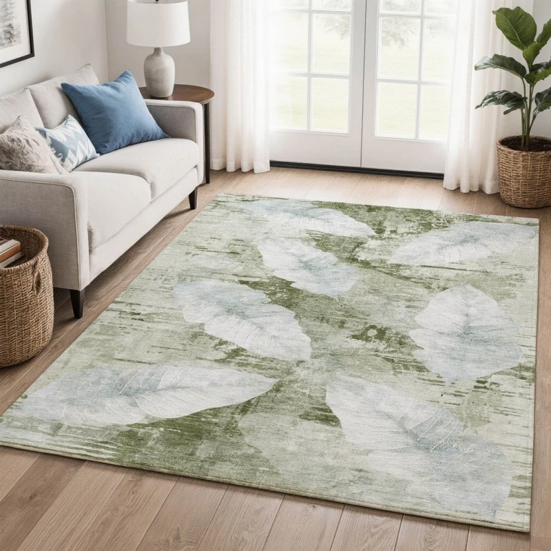 Addison Mayfield Green AMF2172 - 8ft. Round Rug