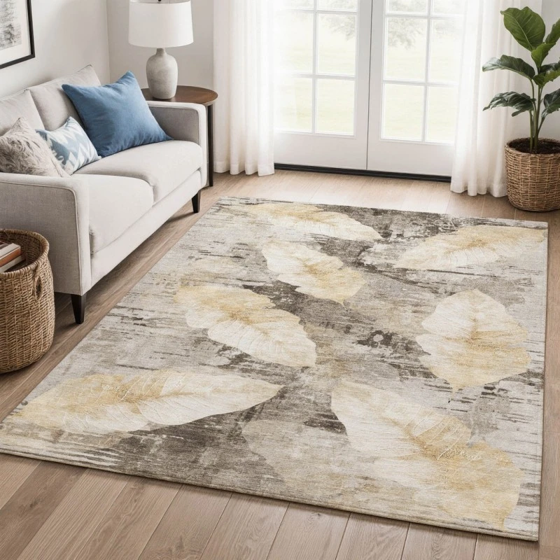 Addison Mayfield Brown AMF2172 - 8ft. Round Rug