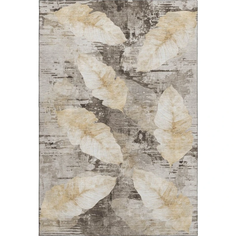 Addison Mayfield Brown AMF2172 - 8ft. Round Rug