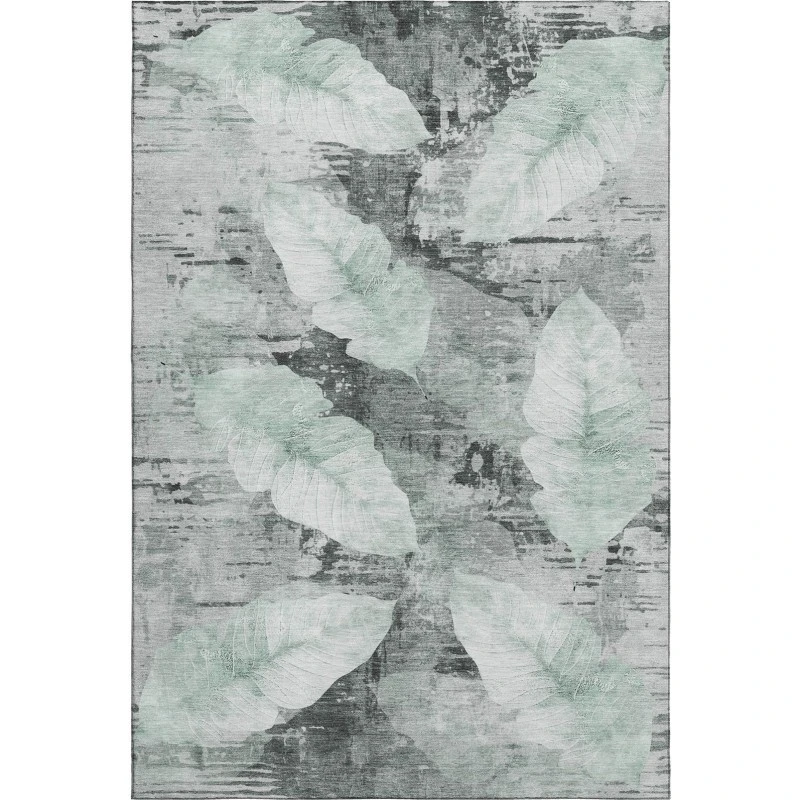 Addison Mayfield Teal AMF2172 - 8ft. Round Rug