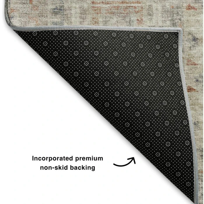 Addison Mayfield Brown AMF2173 - 8ft. Round Rug