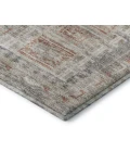 Addison Mayfield Brown AMF2173 - 8ft. Round Rug