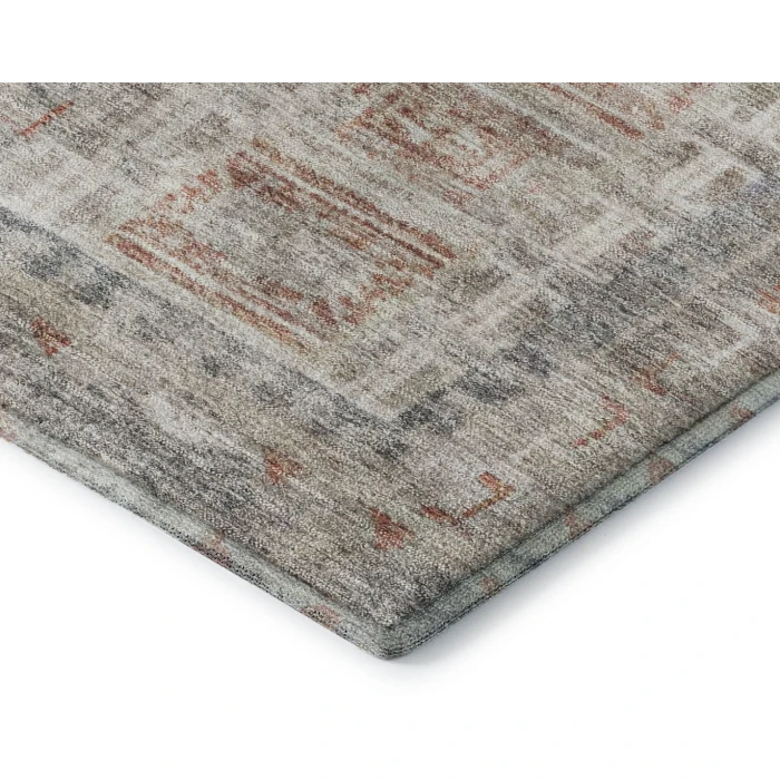 Addison Mayfield Brown AMF2173 - 8ft. Round Rug