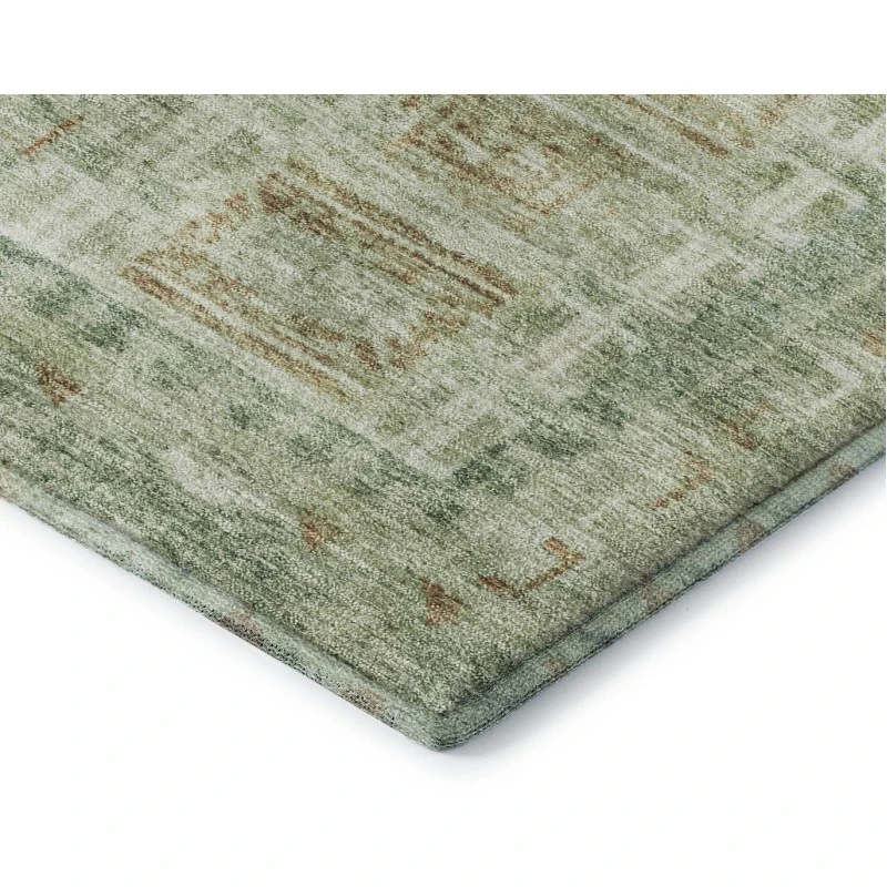 Addison Mayfield Green AMF2173 - 8ft. Round Rug