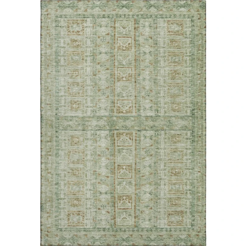 Addison Mayfield Green AMF2173 - 8ft. Round Rug
