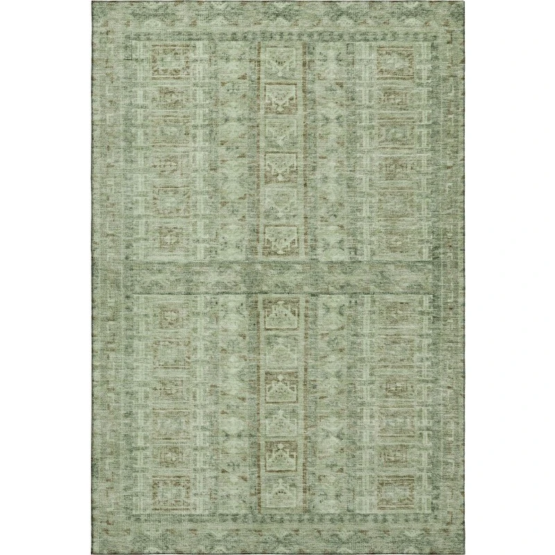 Addison Mayfield Green AMF2173 - 8ft. Round Rug