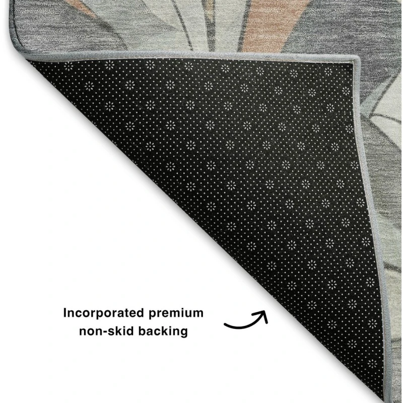 Addison Mayfield Gray AMF2174 - 8ft. Round Rug