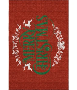 Addison Mayfield Red AMF217 8ft. x 10ft. Rect. Rug