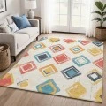 Addison Mayfield Ivory AMF2180 - 8ft. Round Rug