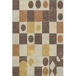 Addison Mayfield Brown AMF2181 - 8ft. Round Rug