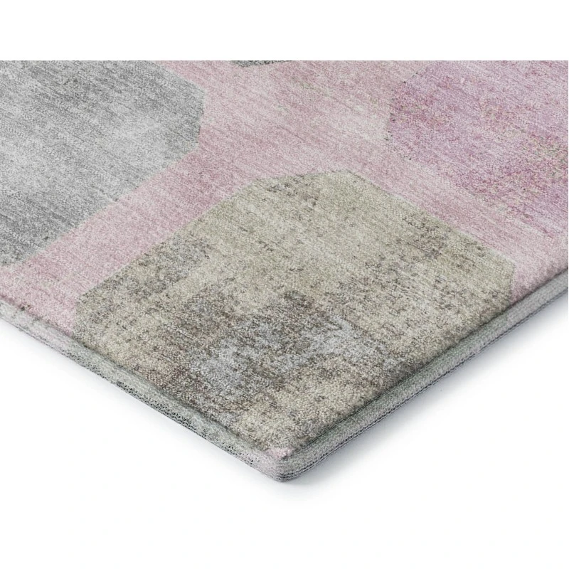 Addison Mayfield Pink AMF2182 - 8ft. Round Rug