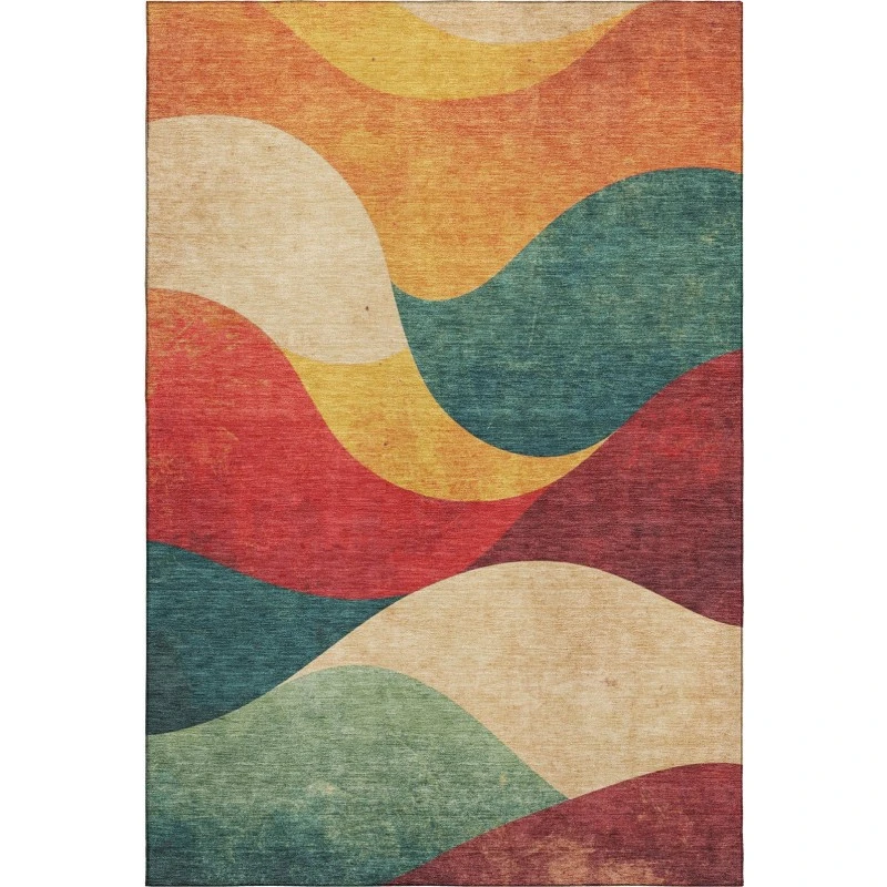 Addison Mayfield Orange AMF2184 2ft. 3in. x 7ft. 6in. Rect. Rug
