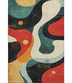 Addison Mayfield Red AMF2185 8ft. x 10ft. Rect. Rug