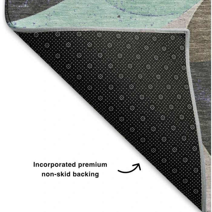 Addison Mayfield Teal AMF2185 8ft. x 10ft. Rect. Rug