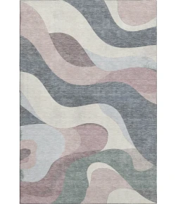 Addison Mayfield Pink AMF2186 - 8ft. Round Rug